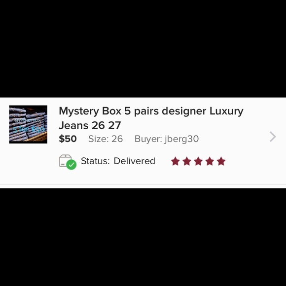 5 ⭐️ Mystery Box 5 pairs designer Jeans 26 only - Picture 4 of 7